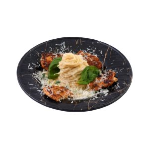 پاستا اسفناج و گوجه